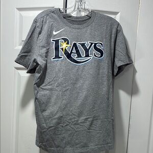 Nike Gray Tampa Bay Rays Tee